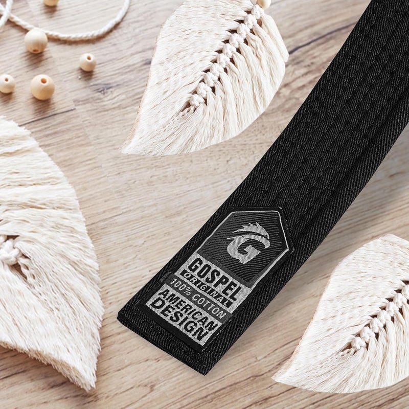 Gospel Vintage Series BJJ Belt for Men & Women | Brazilian Jiu Jitsu Belt with Vintage Colors - Image 4